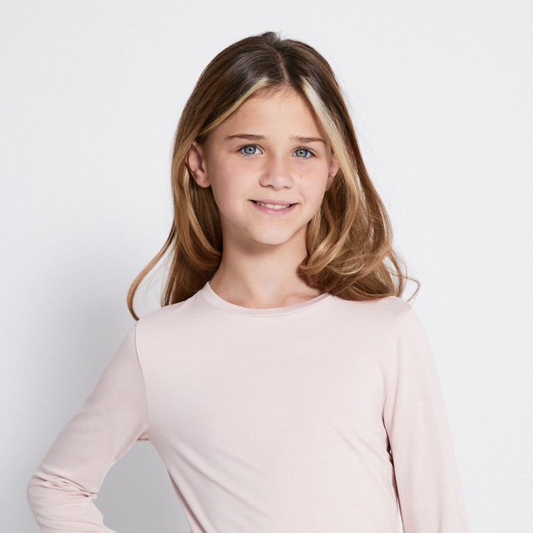 Long sleeve top "Lykke"  Pink